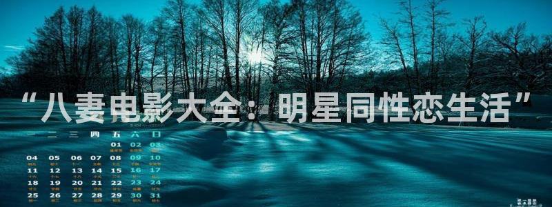 eeuss2012天堂伦理影院：“八妻电影大全：明星同性恋生活”